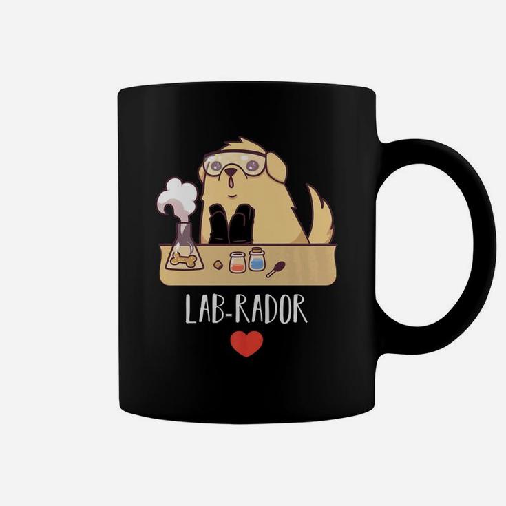 Labrador Labrador Retriever Dog Science Pun Funny Coffee Mug