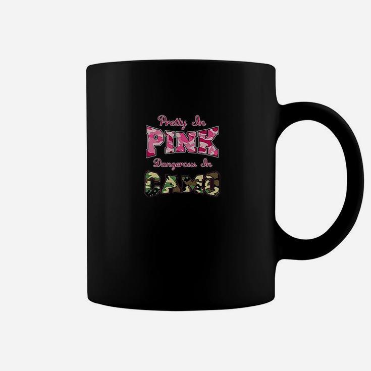 Ladies Pretty In Pink Dangerous In Camo Funny Dt Coffee Mug