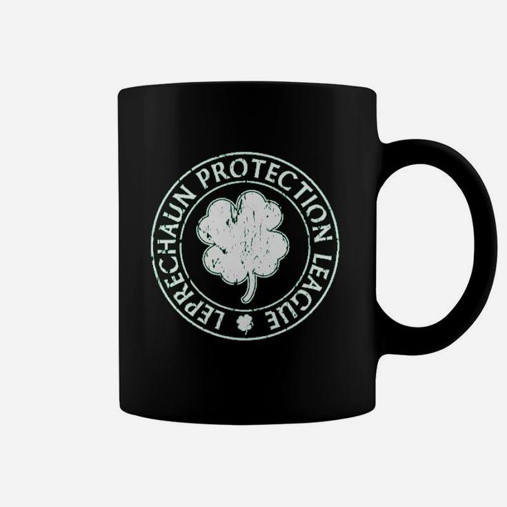 Leprechaun Protection League Saint Patricks Day Lucky Coffee Mug