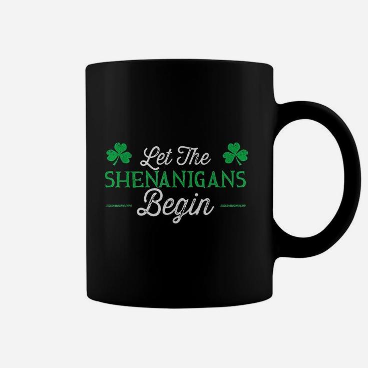 Let The Shenanigans Begin St Patricks Day Gift Coffee Mug