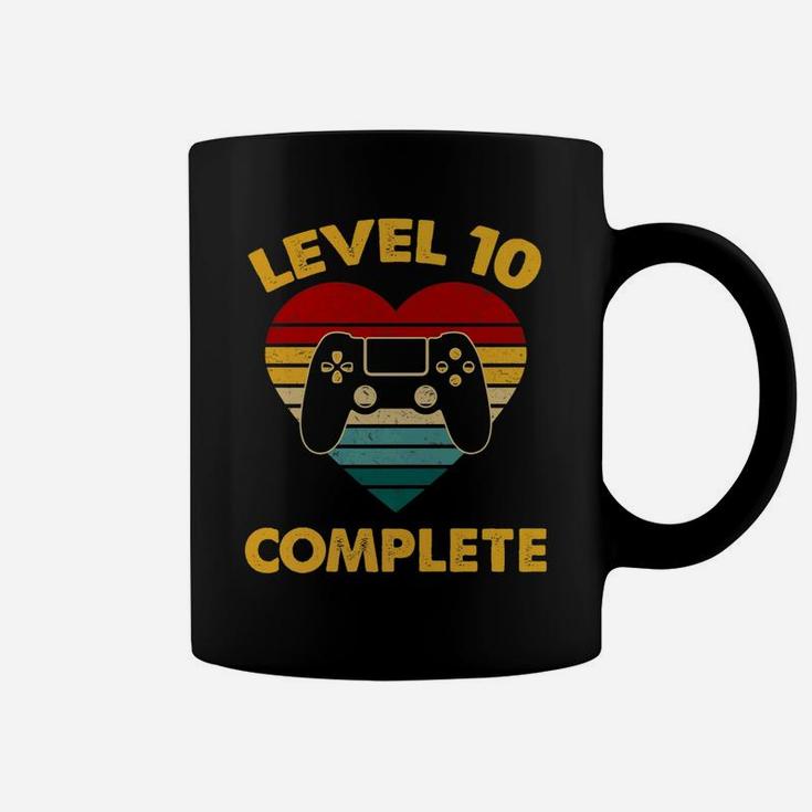 Level 10 Complete Birthday Vintage Celebrate 10th Wedding  Coffee Mug