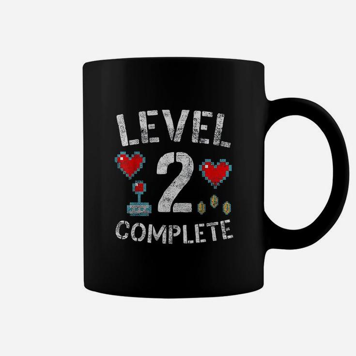 Level 2 Complete 2nd Wedding Anniversary Video Gamer Coffee Mug