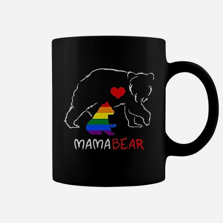 Lgbt Mama Bear Mom Gift Coffee Mug