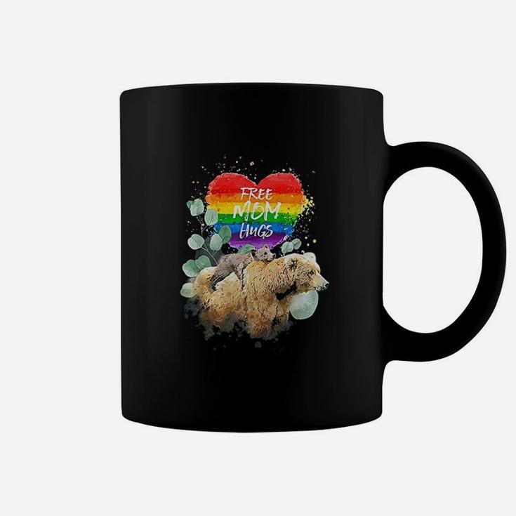 Lgbt Pride Mama Bear Free Mom Hugs Rainbow Mothers Day Coffee Mug