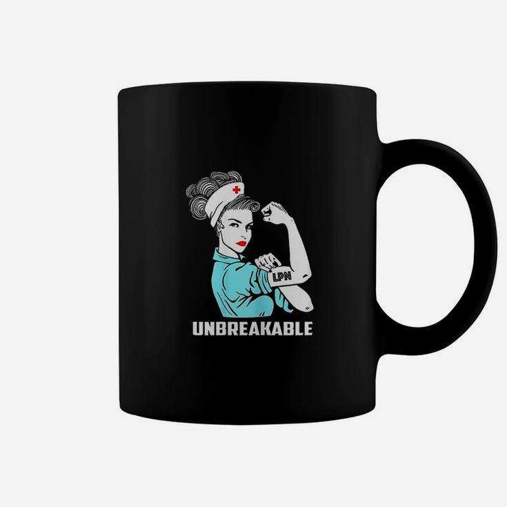 Lpn Nurse Life Unbreakable, funny nursing gifts Coffee Mug