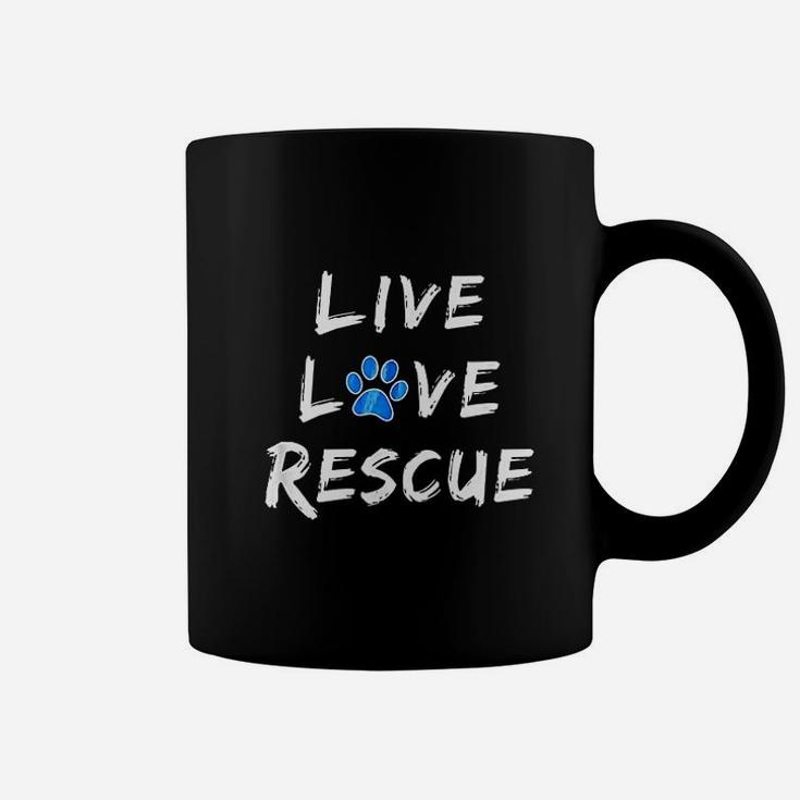Lucky Dog Animal Rescue Live Love Rescue Coffee Mug