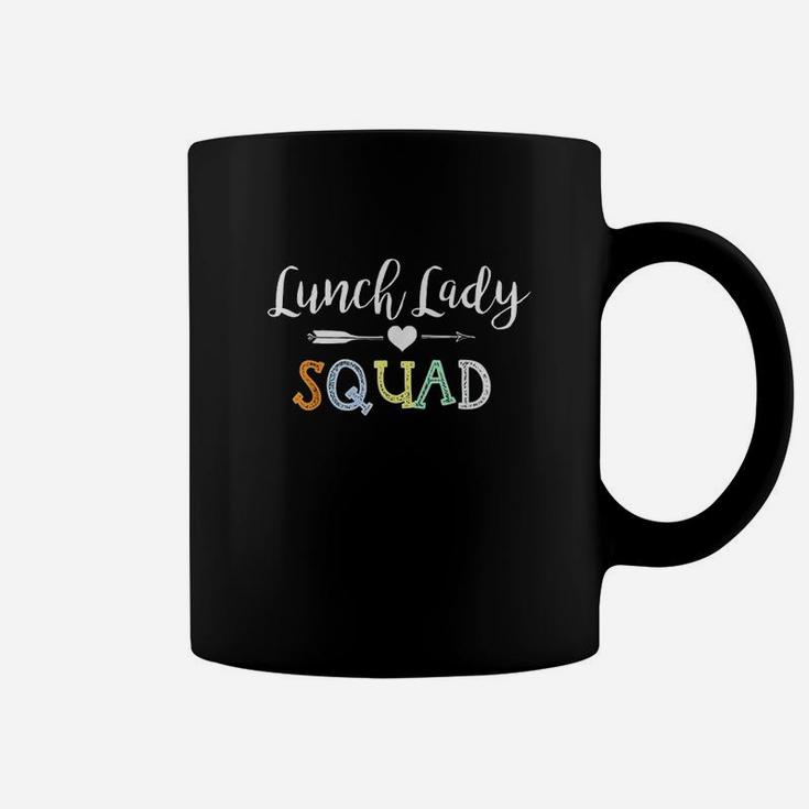 Lunch Lady Squad Teacher Appreciation Lunch Ladies Rock Coffee Mug
