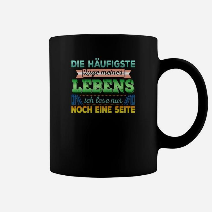 Lustiges Leseratten Tassen - Ich lese nur noch eine Seite