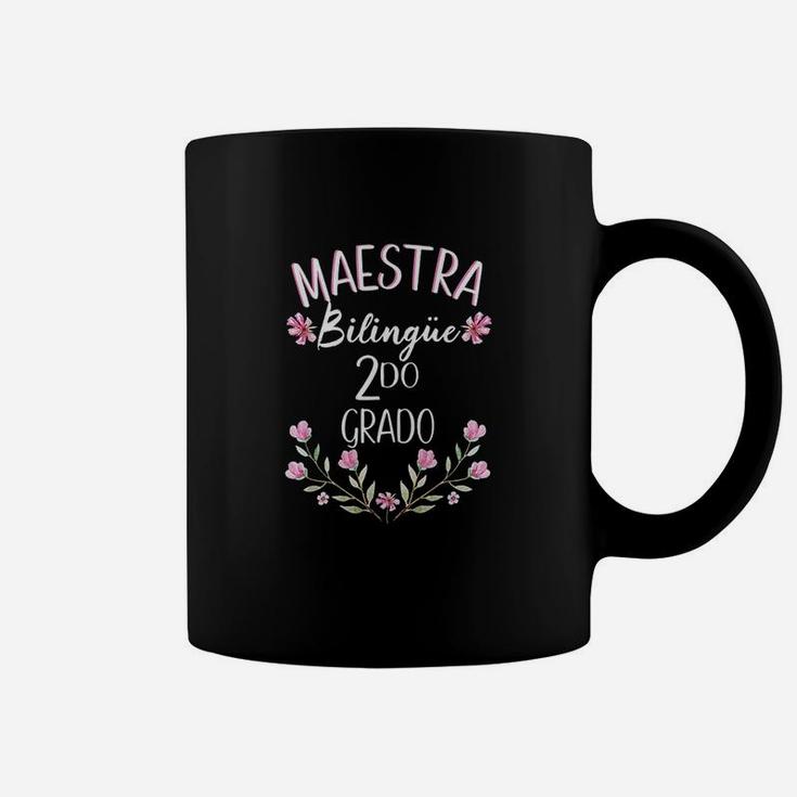 Maestra Bilingue Teacher Spanish 2nd Grade Coffee Mug