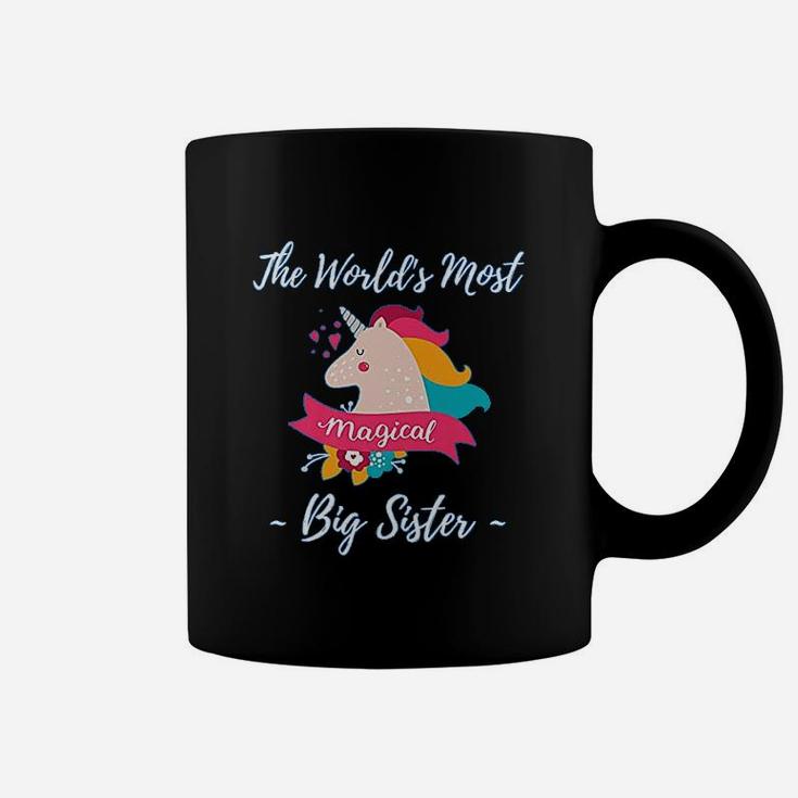 Magical Unicorn Big Sister Gifts Fun Big Sister Unicorns Coffee Mug