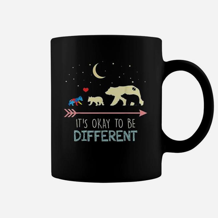 Mama Bear It Is Okay To Be Different Coffee Mug
