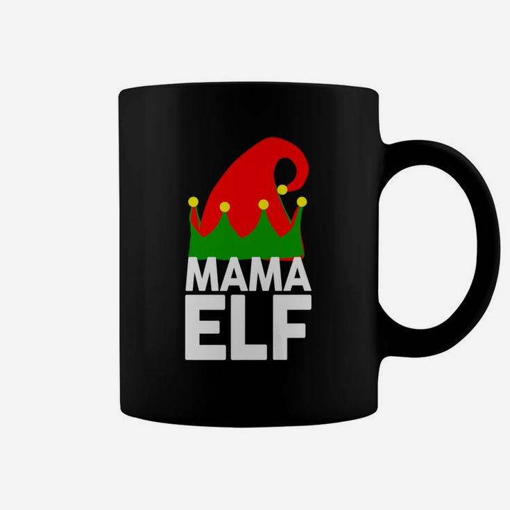 Mama Elf Funny Christmas Santa Christmas Coffee Mug