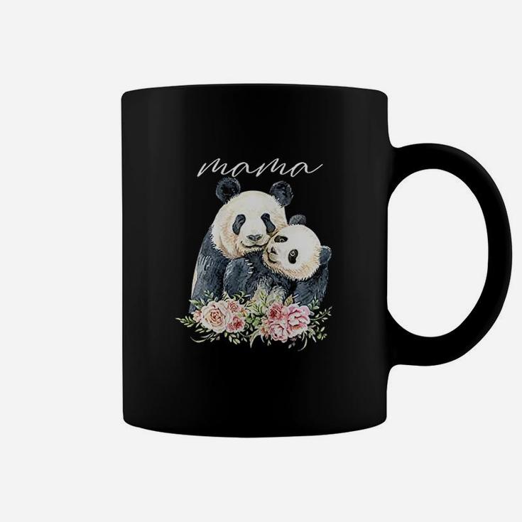 Mama Panda New Mom Panda Bear Mommy Gift For Mother Coffee Mug