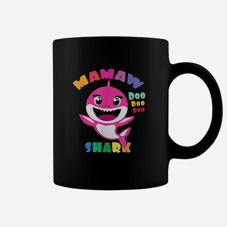 Mamaw Shark Funny Mothers Day Gift Coffee Mug