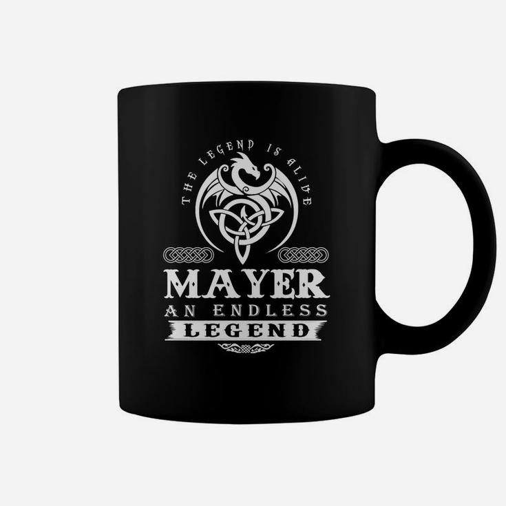 Mayer The Legend Is Alive Mayer An Endless Legend Colorwhite Coffee Mug