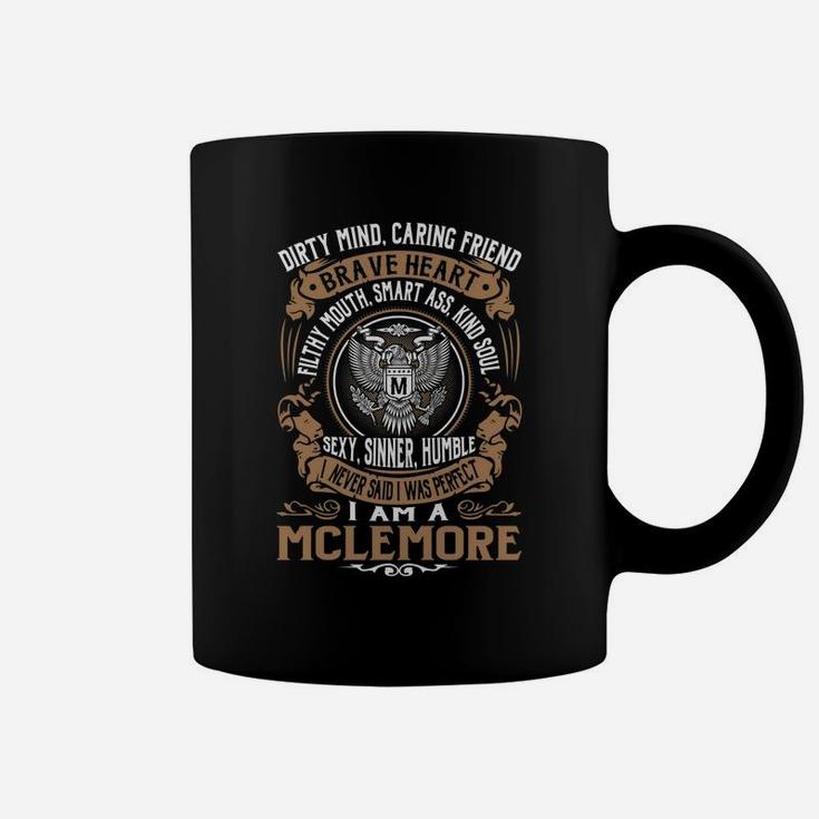 Mclemore Brave Heart Eagle Name Shirts Coffee Mug