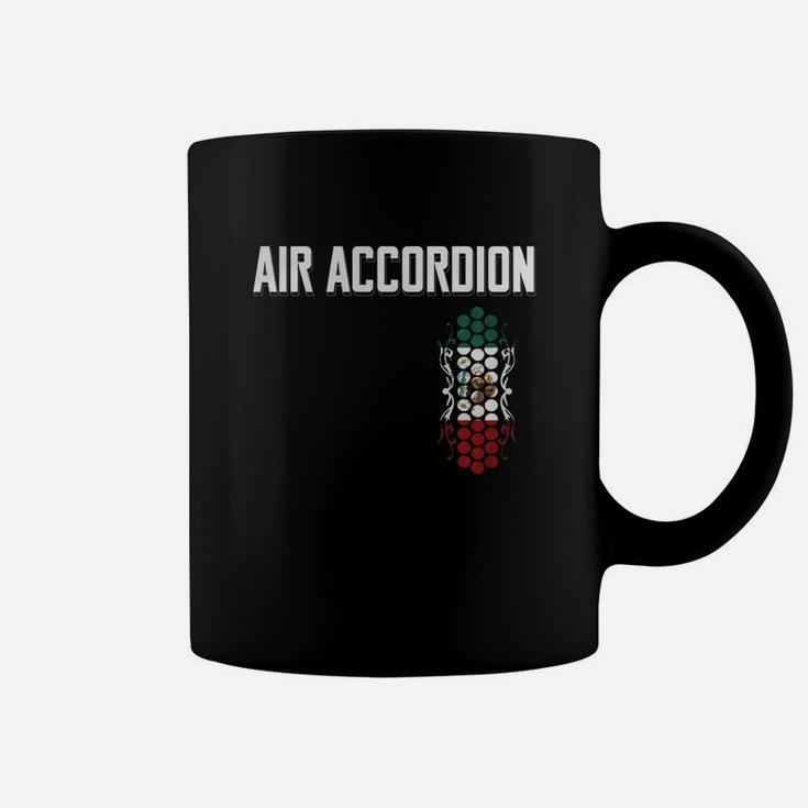 Mens Air Accordion Mexico Black Tshirt From Accordion Mexico Coffee Mug