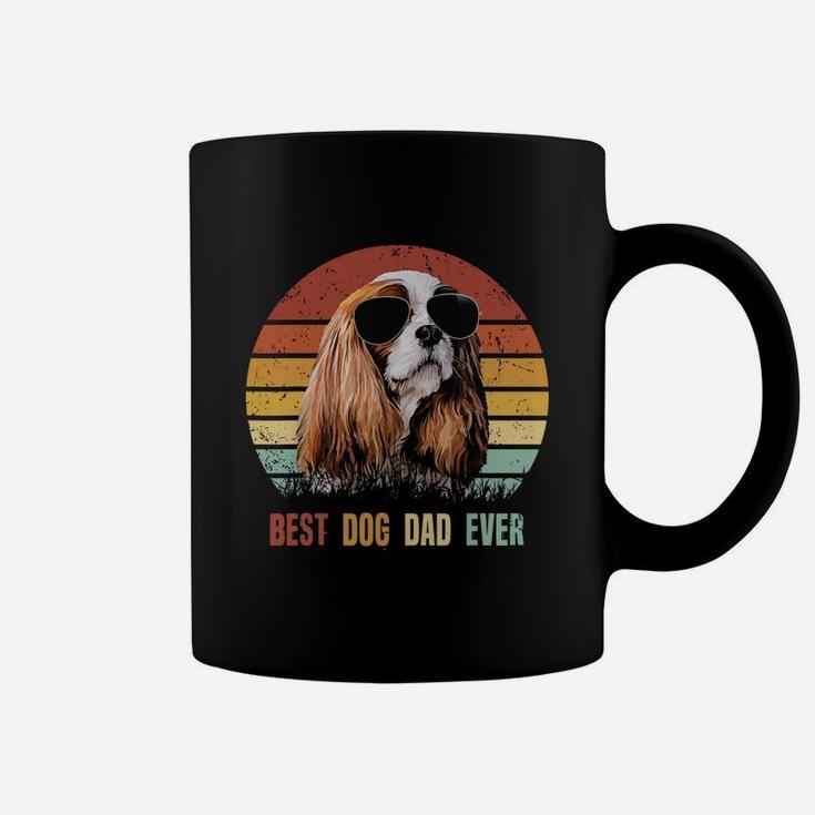 Mens Best Dog Dad Ever Cavalier King Charles Spaniel Coffee Mug