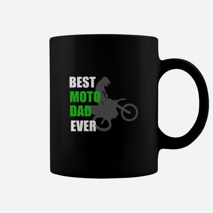 Mens Best Moto Dad Ever Shirt - Vintage Motocross Shirts Coffee Mug