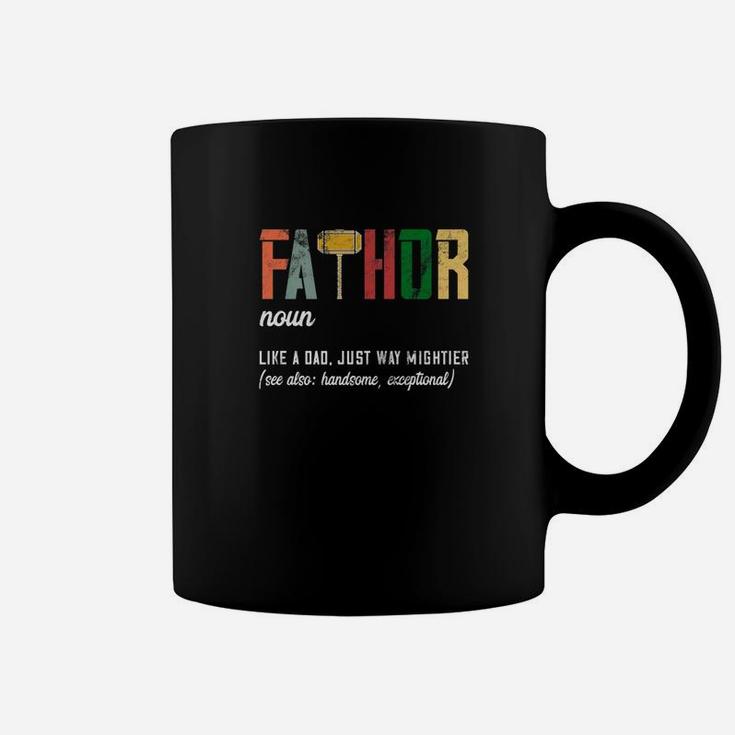 Mens Funny Dad Gift Father Fathor Premium Coffee Mug