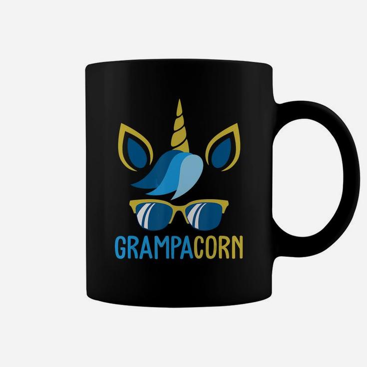 Mens Grampacorn Family Grampa Father's Day Unicorn T-shirt Coffee Mug