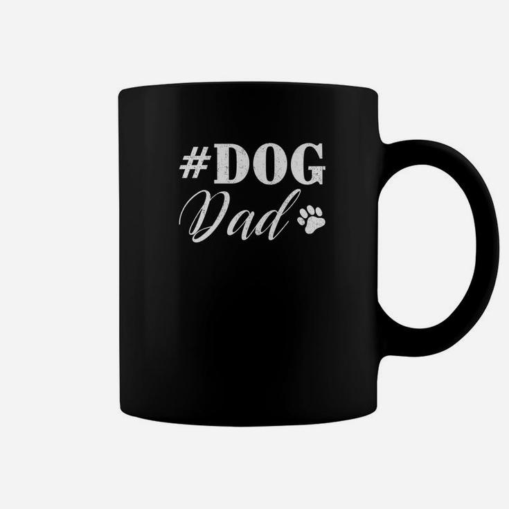 Mens Mens Hashtag Dog Dad Shirt Fathers Day Premium Coffee Mug
