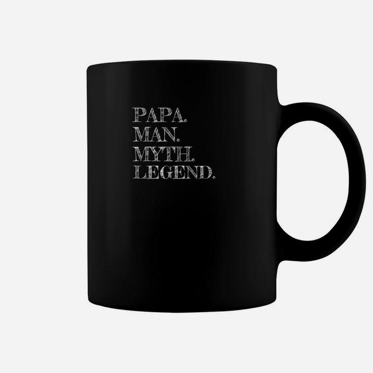 Mens Mens Papa Man Myth Legend Gift For Father Dad Daddy Coffee Mug
