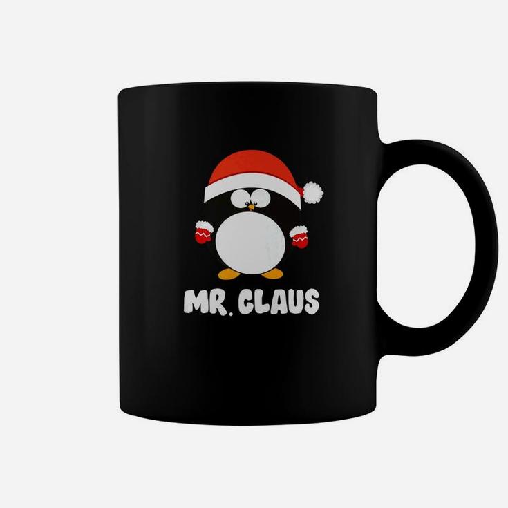Mens Mr Claus Shirt Mr Mrs Claus Pajama Santa Costume Outfit Papa Coffee Mug