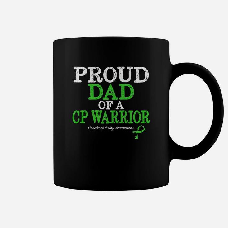 Mens Proud Dad Cerebral Palsy Awareness Coffee Mug