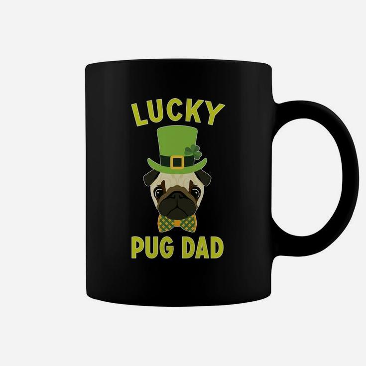 Mens Pug Dad Pug St Patricks Day 2018 For Pug Dads Coffee Mug