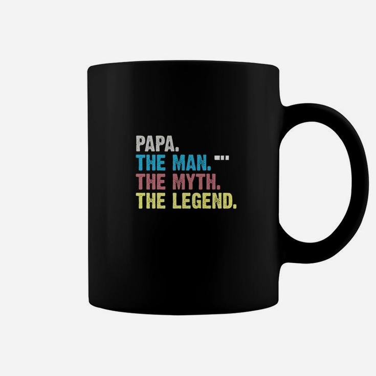 Mens The Man The Myth The Legend Shirt For Mens Papa Dad Coffee Mug