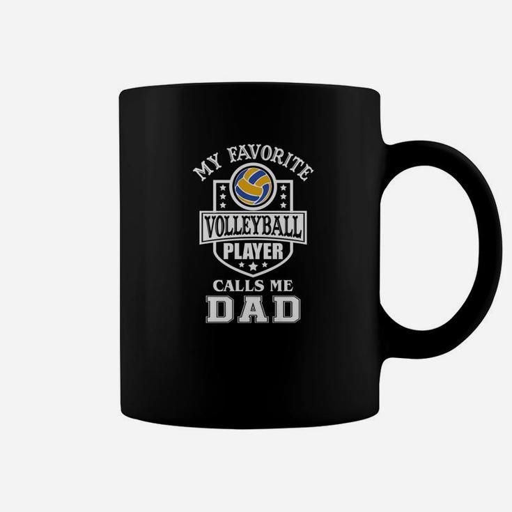 Mens Volleyball Dad Shirt Fathers Day Gift Premium Coffee Mug