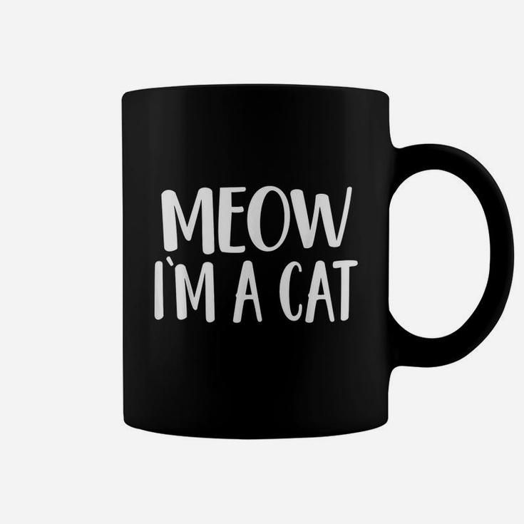 Meow Im A Cat Funny Coffee Mug