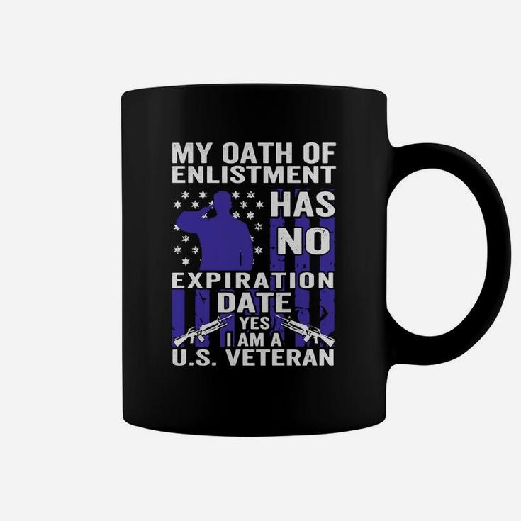 Military, Us Veterans Oath Of Enlistment Coffee Mug