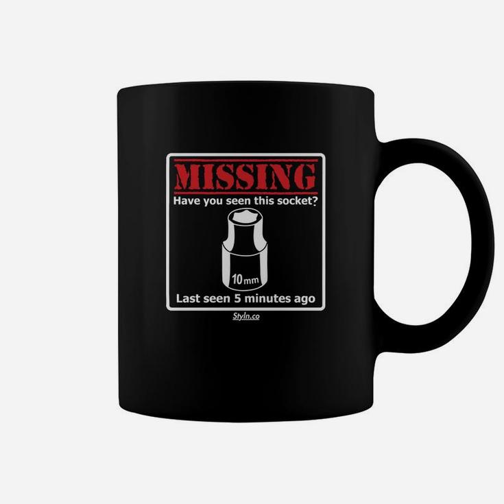Missing 10mm Socket Automotive Coffee Mug