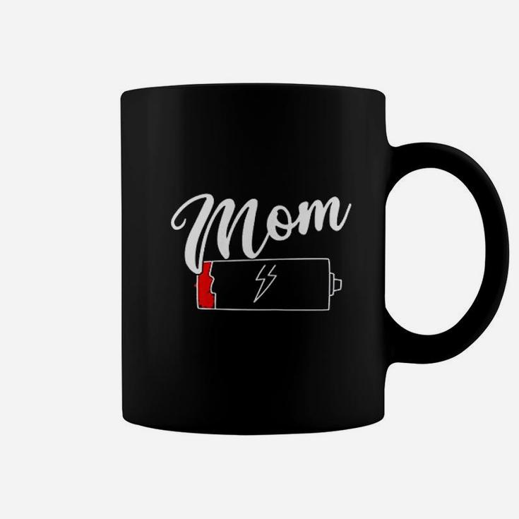 Mom Low Battery Tired Mother Coffee Mug