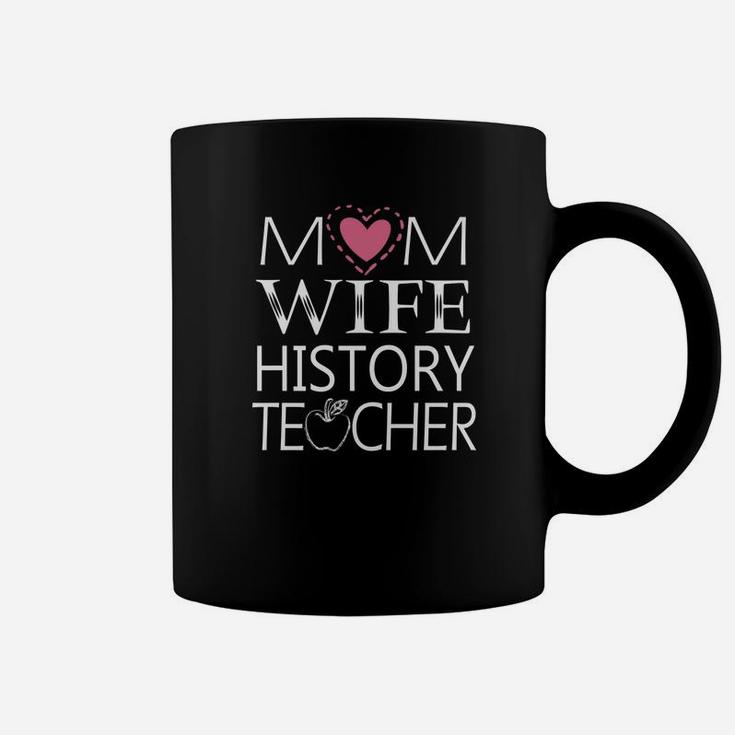 Mom Wife History Teacher Simple Art Coffee Mug