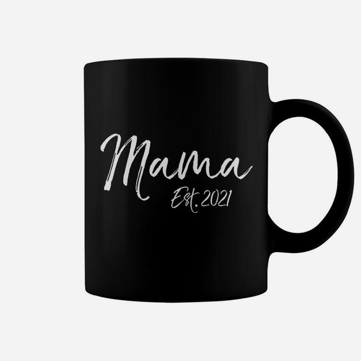 Moms Mama Est. 2021 Coffee Mug