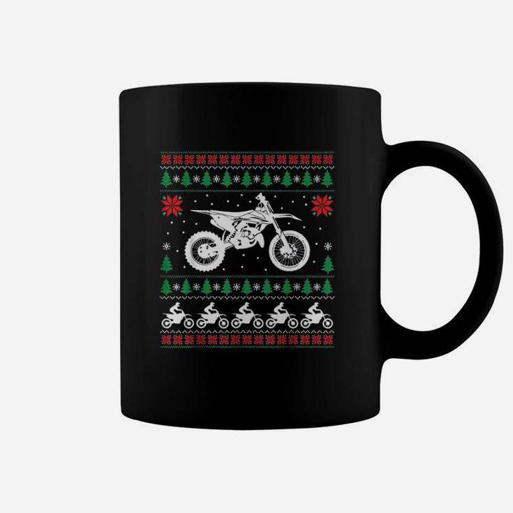 Motorcycle Ugly Christmas Coffee Mug