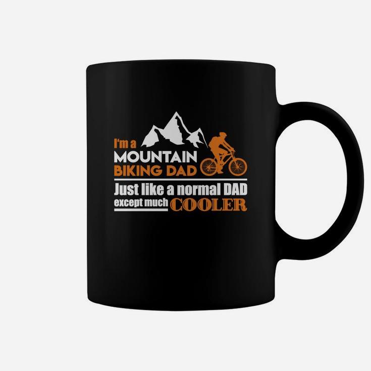 Mountain Biking Dad Shirt Coffee Mug