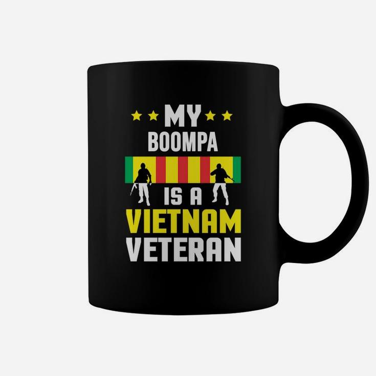 My Boompa Is A Vietnam Veteran Proud National Vietnam War Veterans Day Coffee Mug