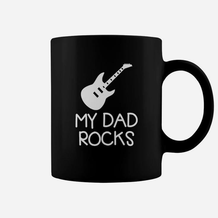 My Dad Rocks Im Daddys Rockstar Coffee Mug