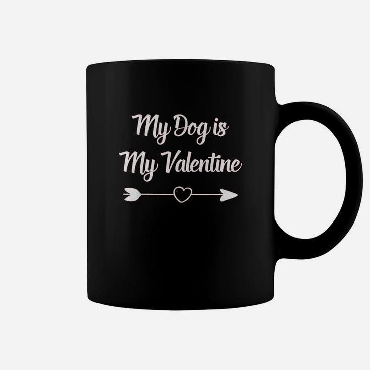 My Dog Is My Valentine Dog Owner Beautiful Gift Coffee Mug