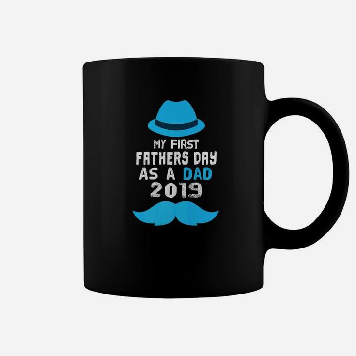 My First Fathers Day As A Dad New Dad 2019 Gift Premium Coffee Mug