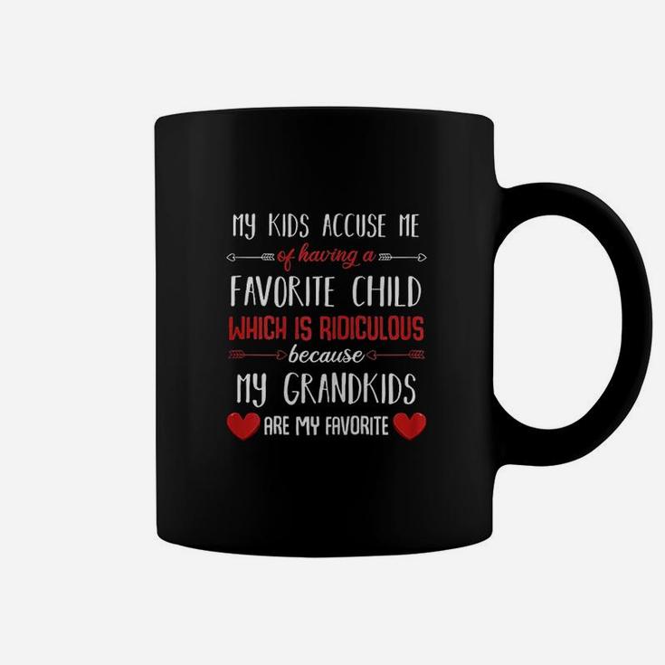My Grandkids Are My Favorite Funny Family Quote Coffee Mug