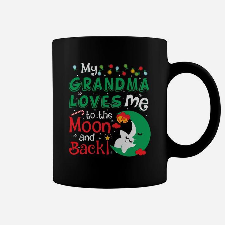 My Grandma Loves Me To The Moon And Back Coffee Mug