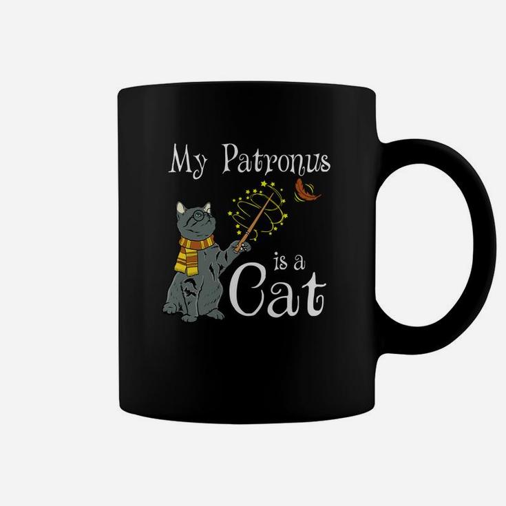 My Patronus Is A Cat Funny Gifts Coffee Mug