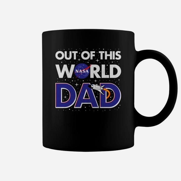 Nasa Out Of This World Dad Fathers Day Premium Coffee Mug