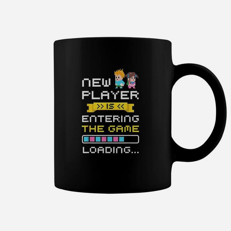 New Baby Gaming First Time Dad Mom Announcement Coffee Mug