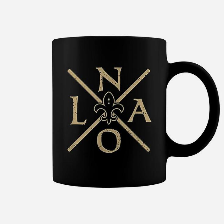 New Orleans Football Vintage Louisiana Nola Retro Coffee Mug